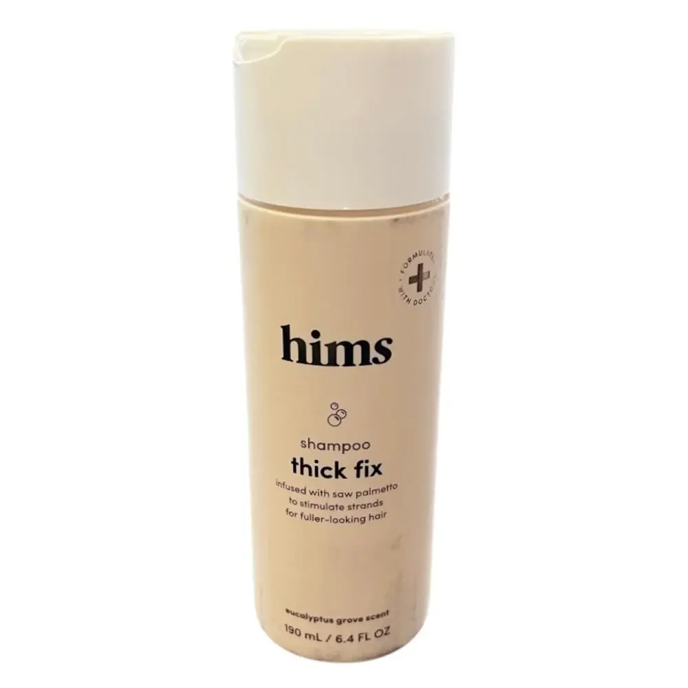 NEW HIMS Thick Fix Shampoo 6.4 oz. - With Shelf Wear Stains (see photos)